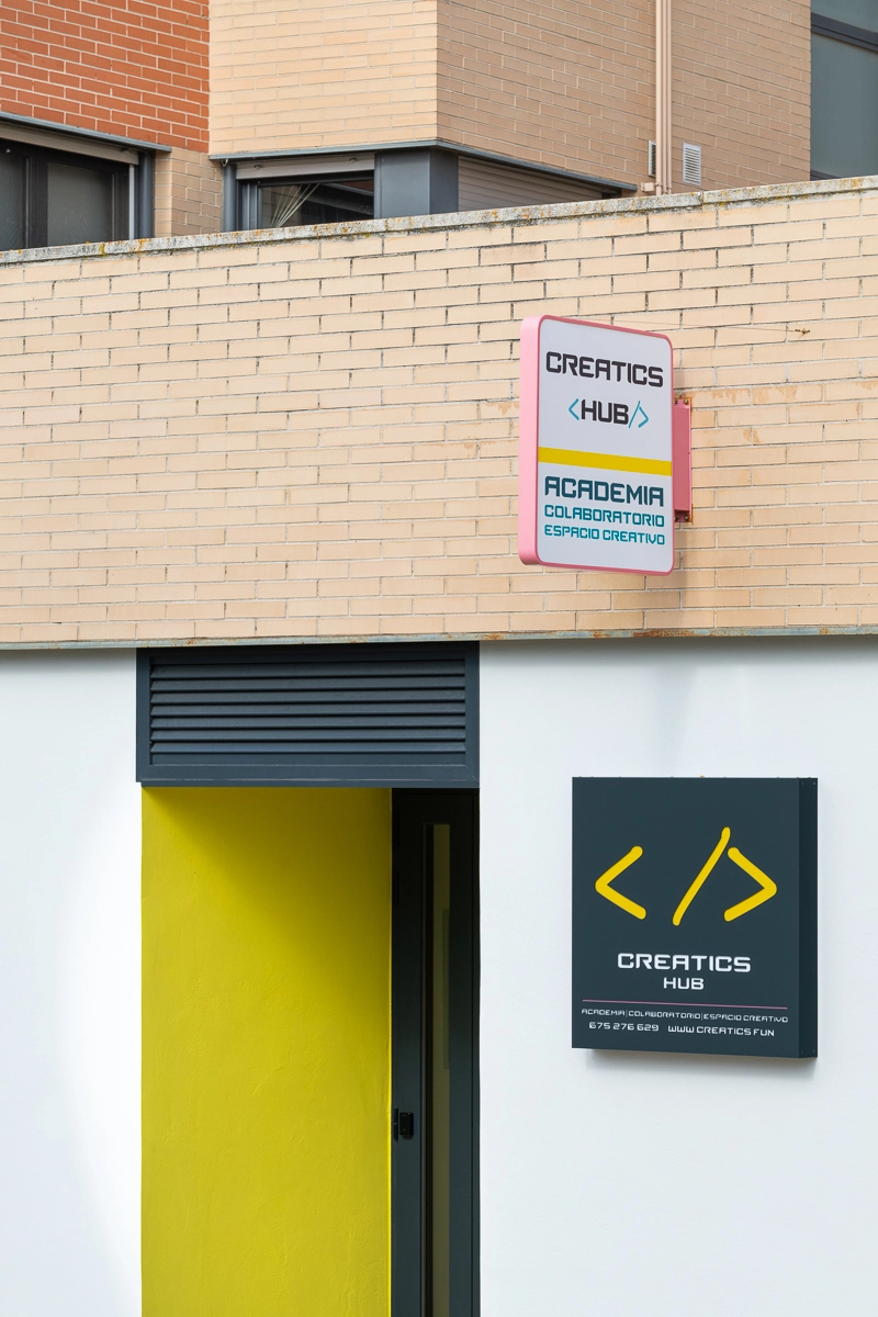 Fachada del Creatics Hub en Valladolid, sede de Kairis